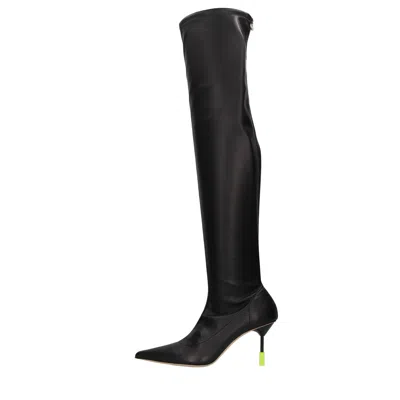 Msgm Boots In Black