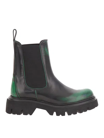 Msgm Botas - Negro In Multi