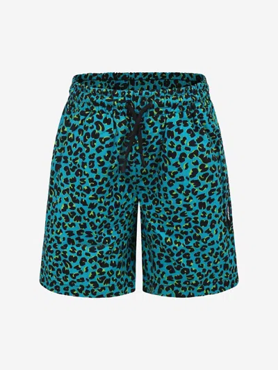 MSGM MSGM BOYS ANIMAL PRINT BERMUDA SHORTS