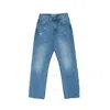Msgm Boys Rip Wash Denim Jeans In Blue