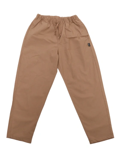 Msgm Kids' Brown Parachute Trousers