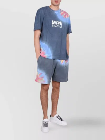 Msgm Butter Studio T-shirt Tie-dye Pattern