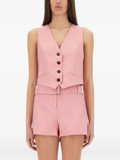 MSGM BUTTON-FASTENING VEST