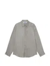 Msgm Buttoned Shirt In Gray