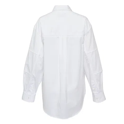 Msgm Camicia Shirt In White