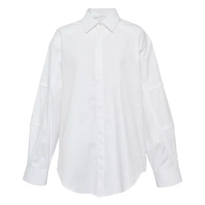 Msgm Camicia Shirt In White