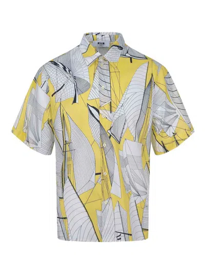Msgm Shirt In Cotton