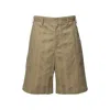 Msgm Shorts In Brown
