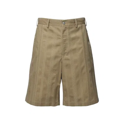 Msgm Shorts In Brown