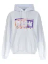 Msgm 'hooded Camo Logo' Sweater