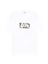 Msgm Camouflage-print T-shirt In White