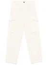 Msgm Cargo Pants In Neutrals