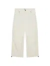 Msgm Cargo-pockets Trousers In White