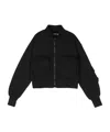 Msgm Cargo Sweatshirt In Black
