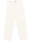 Msgm Cargo Trousers In Neutral
