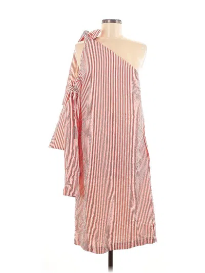 Pre-owned Msgm Casual Dress In Red
