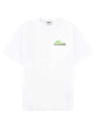 MSGM MSGM CASUAL GRAPHIC T-SHIRT FOR MEN - SS26 COLLECTION