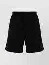 Msgm Casual Shorts With Pockets And Elastic Waistband In Black