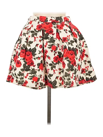 Pre-owned Msgm Casual Skirt In Red