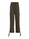 Msgm Casual Trousers In Green