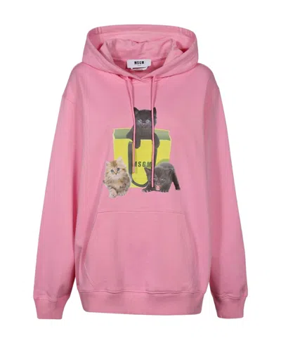 MSGM COTTON HOODIE