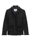 Msgm Coats & Jackets In Negro