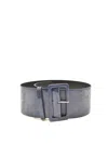 Msgm Belts In Blue