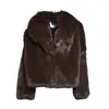 Msgm Coats In Brown