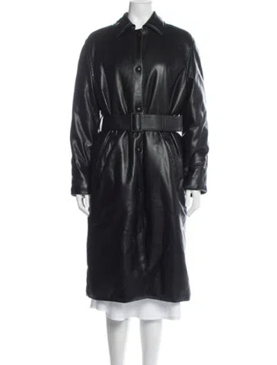 Pre-owned Msgm Coat In Blue