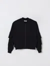 Msgm Coat  Kids Kids Color Black In Black