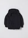 Msgm Coat  Kids Kids Color Black In Animal Print