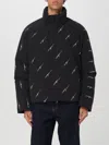 Msgm Logo-print Jacket In Black