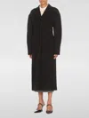 MSGM COAT MSGM WOMAN COLOR BLACK,F97744002