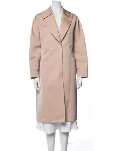Pre-owned Msgm Coat In Neutral