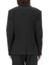 Msgm Jacket With Zip In Black