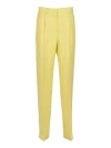 MSGM CONCEALED FITTED TROUSERS