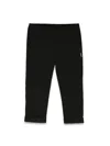 Msgm Cool Wool Pants In Black