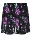 Msgm Cotton Bermuda Shorts In Black