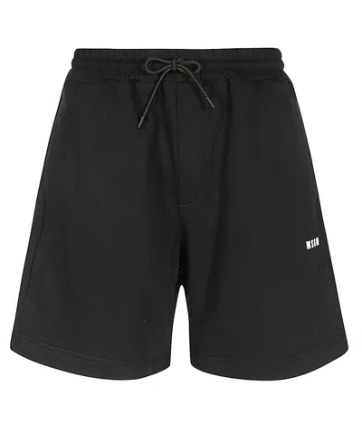 MSGM COTTON BERMUDA SHORTS
