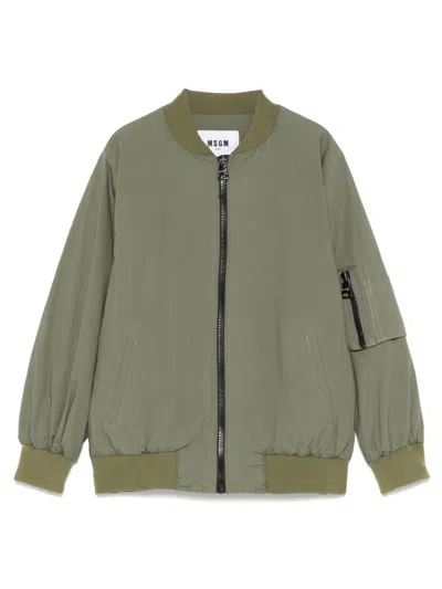 Msgm Kids' Cotton Jacket