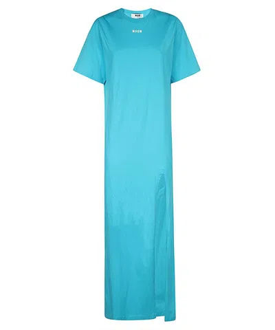 MSGM COTTON LONG DRESS
