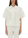 Msgm Paillette-embellished Shirt