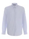 Msgm Camisa - Azul Claro In Light Blue