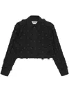 Msgm Cotton Shirt In Schwarz