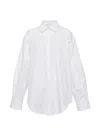 Msgm Shirt With Logo In White