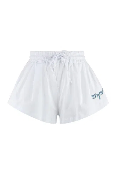 MSGM MSGM COTTON SHORTS