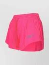 Msgm Cotton Shorts Elasticated Waistband
