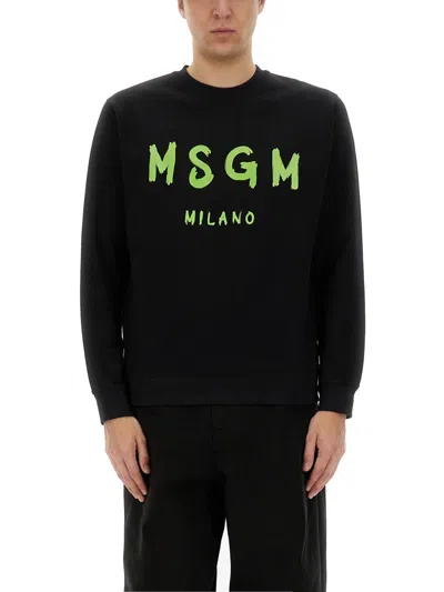 MSGM COTTON SWEATSHIRT