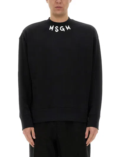 MSGM COTTON SWEATSHIRT