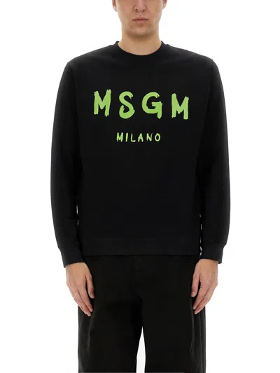 MSGM COTTON SWEATSHIRT